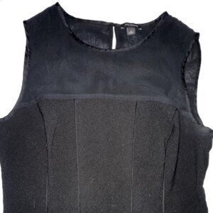 Ann Taylor Black Business Casual Blouse | Women’s Size 8 | Office/ Formal Wear